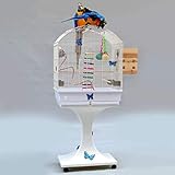 Vogelkäfig Vogelkäfig Papageienkäfig Großer Wellensittich-Käfig Parakeet Cockatiel...