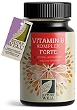 Vitamin B Komplex hochdosiert - 180 Tabletten - alle 8 essentiellen B-Vitamine in...