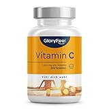 Vitamin C 1.000mg - Immun-Support** Hochdosiert - 200 vegane Tabletten (7 Monate) -...