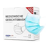 100 Stück + 10 Stück GRATIS OP-Mundschutz – TYP IIR (CE Zertifiziert) – Einmal...