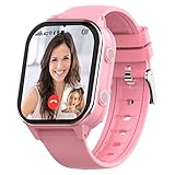 SEVGTAR 4G Kinder Uhr, Kinder-Smartwatch mit Videoanruf, mit WIF/GPS Tracker/Bluetooth,...