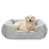 JOEJOY Hundebett Hunde, Hundebetten waschbar Hundekorb Flauschig, rutschfest, weiches...