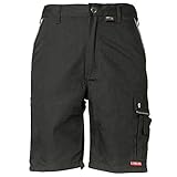 Planam Größe L Herren Canvas 320 Shorts schwarz Modell 2174