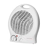 elasto – Heizlüfter 'Mobil' 2000W inkl. Ventilator – tragbares Heizgerät mit...