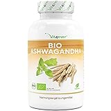 Vit4ever Original Bio Ashwagandha - 365 Kapseln - Hochdosiert mit 1950mg je Tagesportion -...