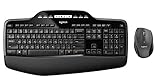 Logitech MK710 Kabelloses Tastatur-Maus-Set, 2.4 GHz Verbindung via Unifying...