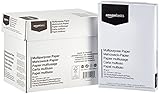 Amazon Basics Druckerpapier, DIN A4, 80 g/m², 2500 Stück, 5 Packungen mit 500, Weiß