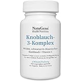 NatuGena Knoblauch-3-Komplex/Wilder schwarzer und chinesischer Knoblauch PLUS 'Vitamin C /...