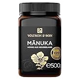 Watson & Son Manuka Honig MGO 600+ 500g | Premium Qualität aus Neuseeland