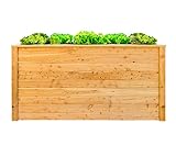 WESTMANN Hochbeet aus Lärchenholz | 170x90x84 cm Natur | Kräuterbeet für den...