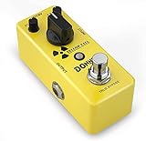 Donner Delay Pedal, Yellow Fall Analog Delay Gitarreneffektpedal Vintage Delay True Bypass