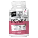 Animigo Multivitamin 365 Hunde & Katzen Tabletten - Vitamin B Komplex mit den Vitaminen A...