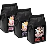 Vorteilspack 3 x 250 g Caffeefee gemahlen, Delicious Donuts, Cinnamon Rolls, Chocolate...