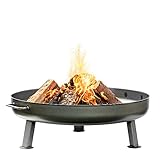 Czaja® Feuerschale Bonn Ø 80 cm - mit Wasserablaufbohrung - Feuerschalen für den...