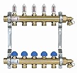 Zewotherm Verteiler Messing PREMIUM - Vorlaufverteiler und Rücklaufsammler aus...