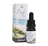 Deichtau® CBD-Öl 15% - Vollspektrum Hanf-Tropfen - 1500mg Cannabidiol - Deutsches...