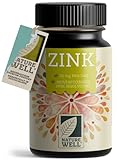 Zink 25mg - 365 Tabletten (vegan) mit Zink-Bisglycinat (Zink-Chelat) für höchste...