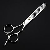 Friseurschere Haarschneideschere, 6 Zoll Professionelle Japan 440c Stahl Gehobene...