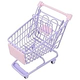 jojofuny Kinder Einkaufswagen Mini Warenkorb Supermarkt Handcart Dekorative Einkaufswagen...