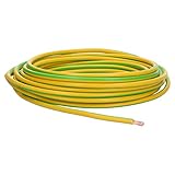 10 Meter Lapp 4520004 H07V-K 6 mm² grün-gelb I Verdrahtungsleitung I Aderleitung...