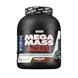 WEIDER Mega Mass 4000 Weight Gainer Shake zum Zunehmen, Schokolade, mit Protein, Creapure...