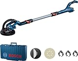 Bosch Professional Trockenbauschleifer GTR 55-225 (550 Watt, Schleifteller-Ø 215mm, inkl....