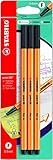 STABILO Fineliner point 88-3er Pack - schwarz