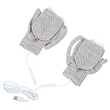 Toddmomy 1 Set Beheizte Handschuhe Beheizte Laptop-Handschuhe Winter Beheizte Handschuhe...