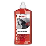 SONAX AutoHartWax (500 ml) flüssig, für neue und neuwertige Bunt- und Metallic-Lacke |...
