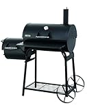 tepro Holzkohlegrill Smoker Biloxi, Grillfläche: ca. 58 x 40 cm