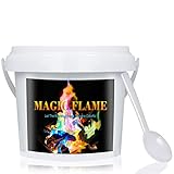 FORMIZON Buntes Feuerpulver, 400g Magic Fire Pulver, Bunte Flamme Farbwechsel Powder für...