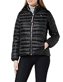 Tommy Hilfiger Damen Daunenjacke Feminine LW Down Jacket Winter, Schwarz (Black), M