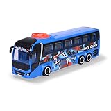 Dickie Toys - Spielzeug-Bus Man (blau) – lenkbarer Reise-Bus (26,5 cm) zum Spielen für...