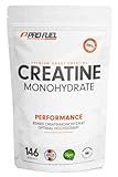 Creatin Monohydrat Pulver 500g - Kreatin Monohydrat in mikronisierter Qualität mit...