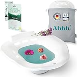 ZENVENTURE Sitzbadewanne - Premium Bidet Einsatz für die Toilette - Sitzbad zur...