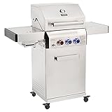 TAINO PLATINUM Gasgrill komplett Edelstahl Sear-Burner Power-Zone Keramik-Brenner BBQ...