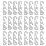 50Pcs Maskenhaken Anti-rutsch,Weiß Maske Extender Halterung,Einstellbarer...