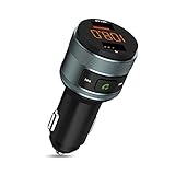 ZeaLife Bluetooth FM Transmitter, Auto Radio QC 3.0 KFZ Wireless Adapter...