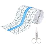 Wasserdicht Transparent Bandage, 15 cm x 10 m Wasserdichtes Pflaster, Duschpflaster...