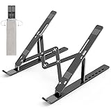 Auyuiiy Laptop-Ständer, faltbarer Aluminium-Notebook-Ständer, höhenverstellbarer...