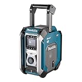 Makita MR007GZ Akku-Baustellenradio 18V-40V max. (ohne Akku, ohne Ladegerät), Petrol