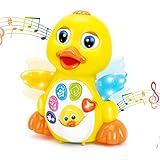 HOLA Musik Kinderspielzeug ab 1 Jahr Mädchen Junge, Drücken & Los Tanzende Singender...