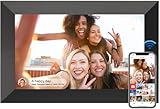 YUUTY WLAN Digitaler Bilderrahmen, 10,1 Zoll 32GB FRAMEO Elektronischer Bilderrahmen,...