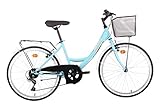 Denver Babys (Mädchen) Discovery Fahrrad, türkis, 24 Zoll