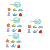 Totority 4 Sets Tasche Sommer Spritzen Duschutensilien Spielen Angelspiele Kinder...