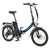 smartEC Camp-20D E-Bike Klapprad 250W Hinterradmotor Li-Ion-Akku 36V/15,6Ah 20 Zoll...