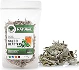 PREMIUM QUALITÄT NATURAL WELT Salbeitee 100g I getrocknet und geschnitten Salbeiblätter...