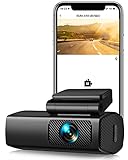 Dashcam Auto Vorne, Full HD 1080P WiFi Auto Kamera 170° Weitwinkel Mini Front Dash Kamera...