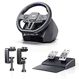 PXN V900 Gen2 Gaming Lenkrad PC, 270°/900° Lenkrad und Pedale mit Vibration, Lenkrad...