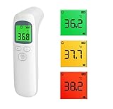 Fieberthermometer Temperatur Messgerät mit Display Infrarot Thermometer Kontaktlos...